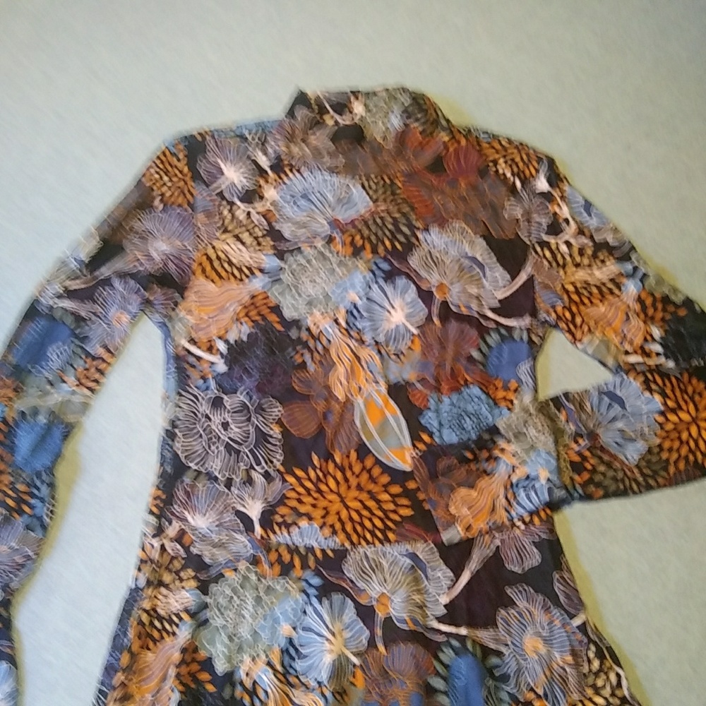 Floral print stretch dress - Picture 4 of 5